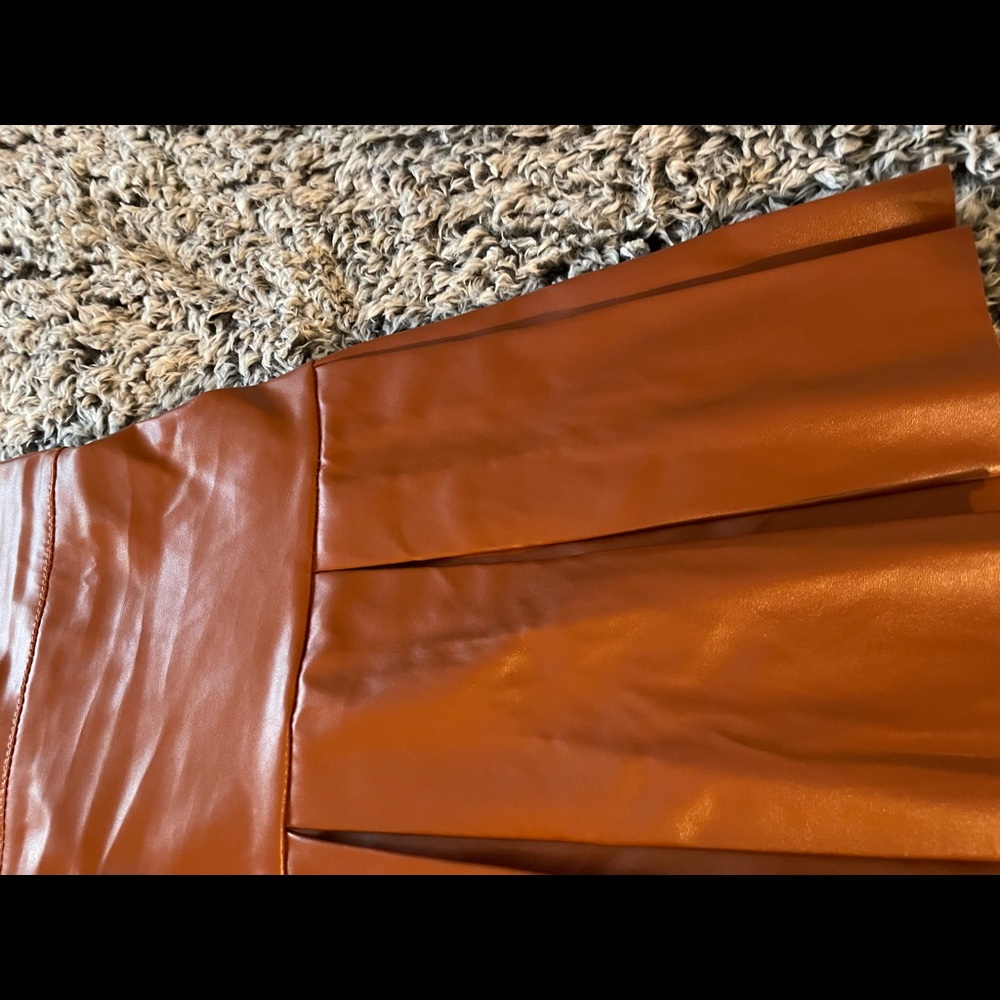Tan fashion nova skirt